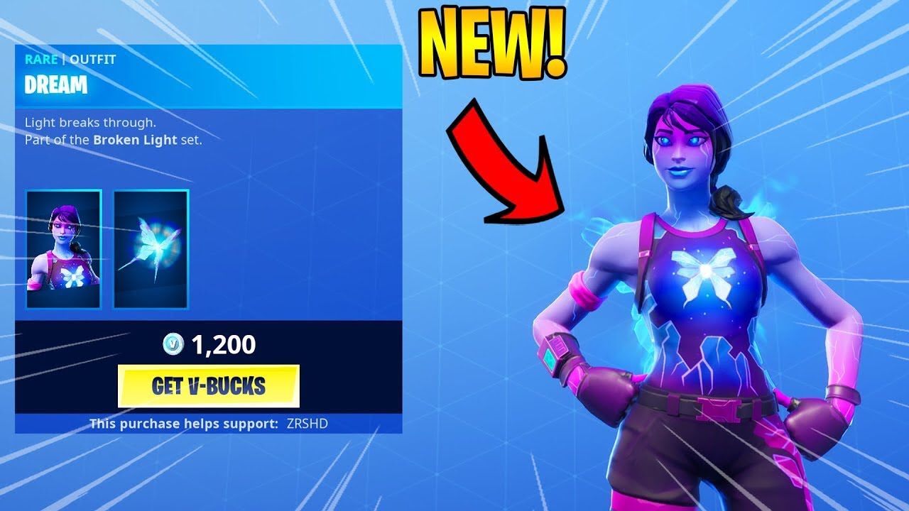Byba: Fortnite Dream Skin Thumbnail