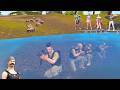 Victor Squad full m249 heart attack Pubg Mobile Funny