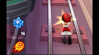 Subway Surfer - Run On Train Gameplay  🌿🪻🌿 screenshot 5