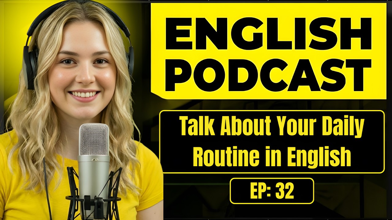 How to Talk About Your Daily Routine in English | English Conversation ...