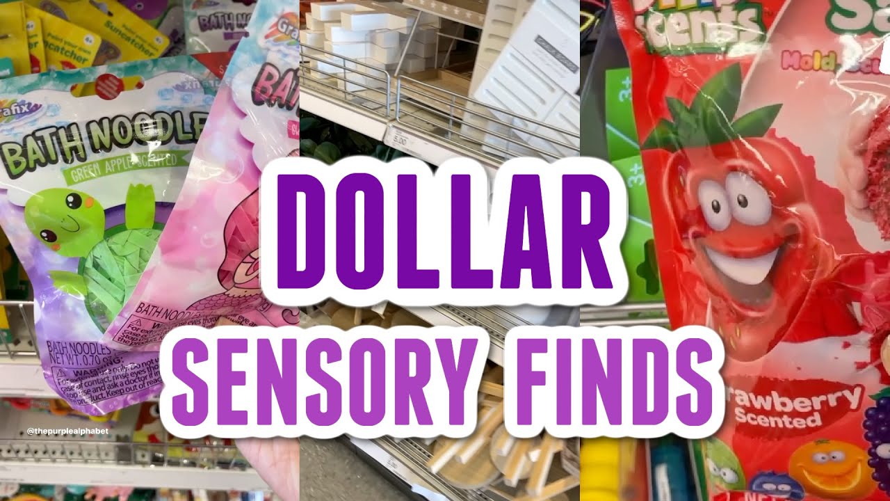 Target Dollar Sensory Finds You Need NOW! 