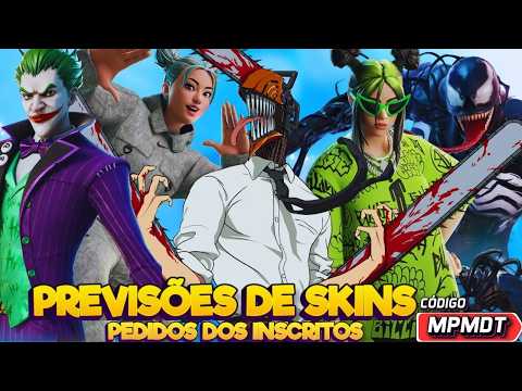 CHAINSAW MAN NO FORTNITE - PREVISÕES LOJA FORTNITE - PRÓXIMAS SKINS LOJA FORTNITE - FORTNITE