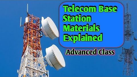 📡 Telecom Base Station Explained | Advanced Cellular Network Technology