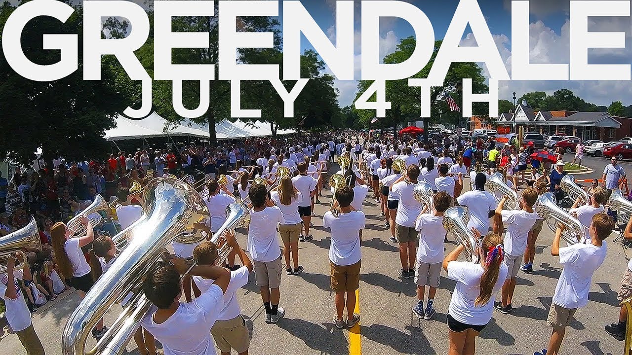 4th of July Parade recap Greendale Band YouTube