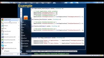 Events in the life cycle of a web application Part 4