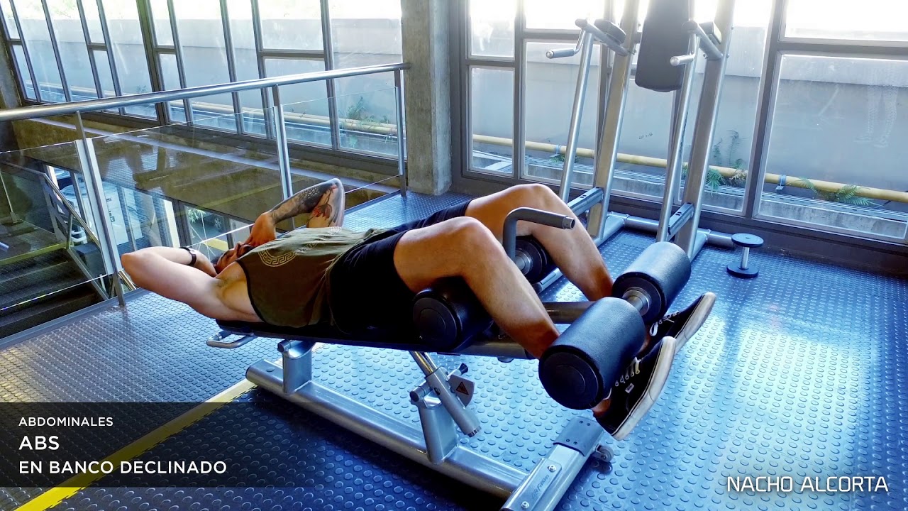 Abdominales Abs en Banco Declinado nacho figueras