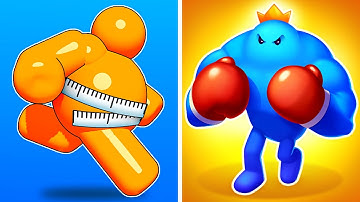 Tall Man Run Vs Punchy Race❤️❤️❤️Walkthrough Max Gameplay DB2411