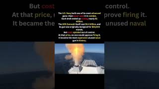 This Navy Gun Cost Too Much to Actually Use#shorts #military #shocking king