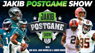 Eagles vs. Browns | JAKIB Postgame Show with Dan Sileo, John McMullen & Zander Krause