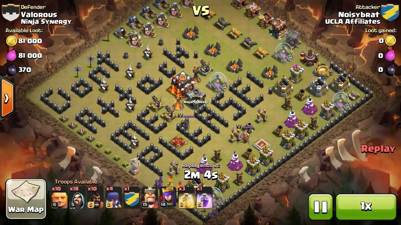 Clash of Clans: Live Action Movie Trailer Commercial - YouTube Clash of Clans TH9 vs TH10 Hog Rider, Giant, Wizard ...