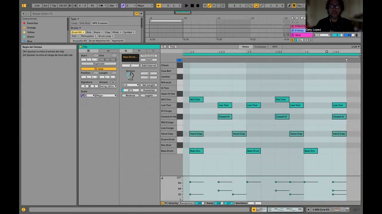 ABLETON LIVE 12 (ES) - Short Tutorial Video 07 #djproducer #howtobeaproducer