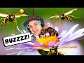 These WASPS Are Really Ruining My Life As A Bee... | Bee Simulator