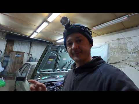 AUDI 80 B2 SC #8 Замена ремня ГРМ Мотор JN / Timing belt replace