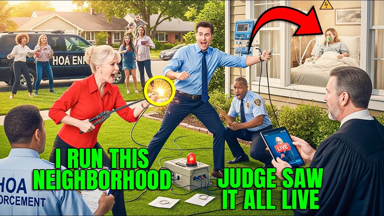 HOA Karen Cut the Power While My Wife Was on a Ventilator — My JUDGE Brother Was Watching LIVE