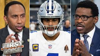 FIRST TAKE | “TRADE DAK NOW!” – Stephen A. Urges Irvin to Move On After Cowboys’ EMBARRASSING Loss