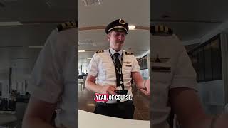 I gave a paper airplane A321NEO to a Delta pilot! Template by Citycraft.