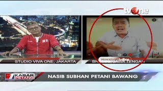 Subhan Si Petani Bawang Ditahan di Polres Brebes