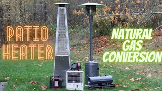 How to:convert from propane to natural gas porch patio heater #howto