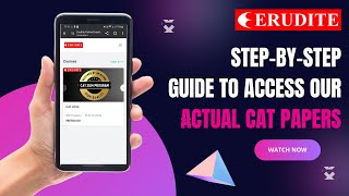 Actual CAT Papers | Step-By-Step Portal Guide | Online CAT Course 2024