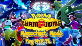 Our Toughest Challenge Yet - Pokémon Champions Masochist M-B #1 @gamercal