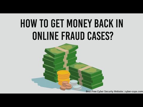 How to Get Money Back in Online Fraud Cases - YouTube
