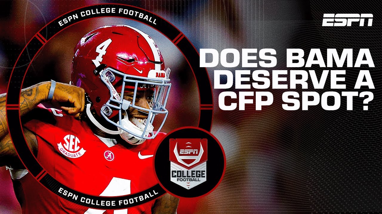 WATCH: Are the Tide Worthy? Debating Alabama’s Playoff Over Miami & South Carolina | Rankings Reaction