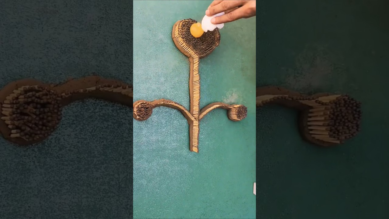 Amazing Matchstick Art 🔥 | Creative Matches Craft | ATS Matchis Art 