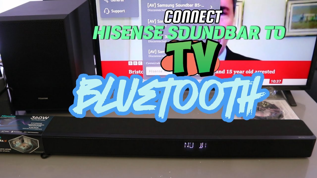 Hisense Tv Mit Bluetooth Kopfhörer Verbinden How to Connect Hisense Soundbar To TV| Bluetooth !! - YouTube
