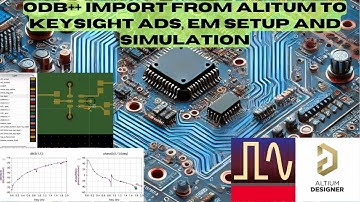 From Altium to ADS: ODB++ Import, EM Setup, and S-Parameter Simulation