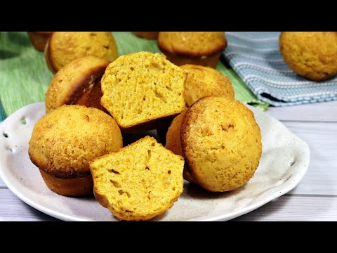 Delicious pumpkin recipes. Pumpkin muffins. Very simple and delicious!