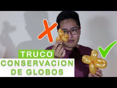 ✅ COMO HACER QUE TUS GLOBOS DUREN MAS 🎈 (conservacion de globos)