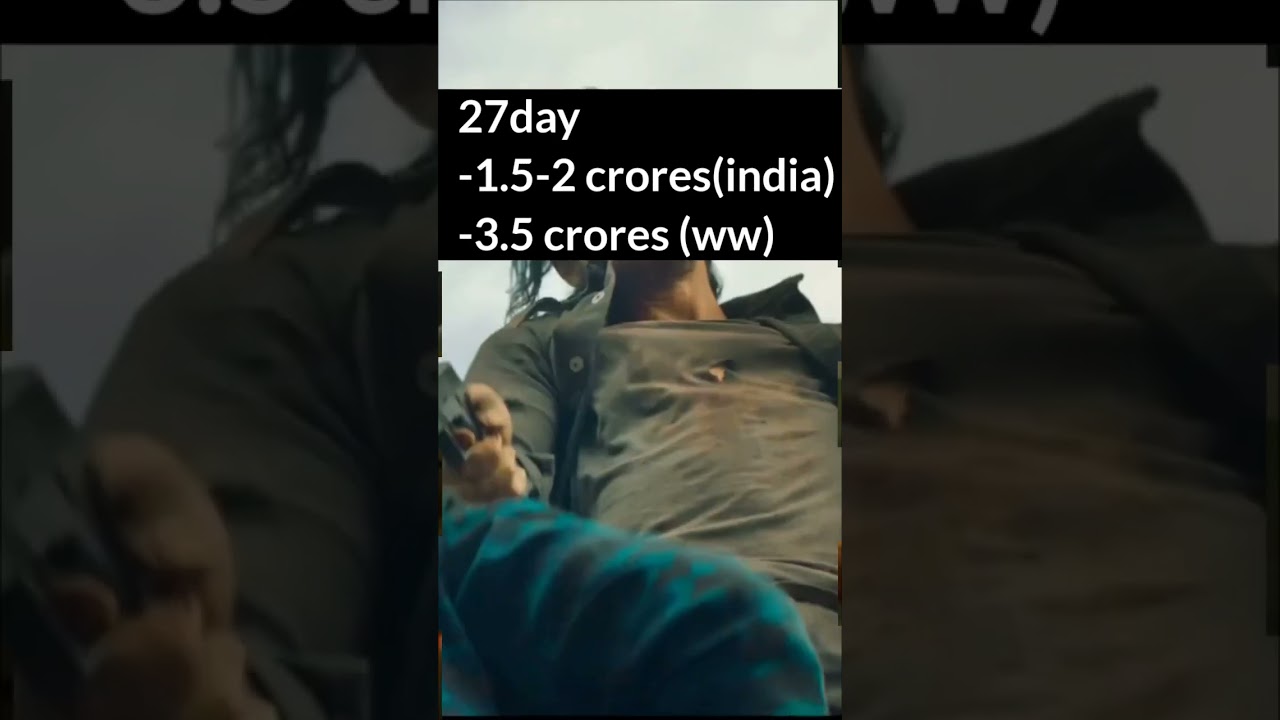 PATHAAN DAY 27 BOX OFFICE COLLECTION 😱 