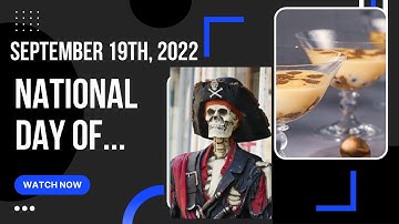 September 19 2022 National Day of ... Talk Like a Pirate, Farm Animals, Security Officers