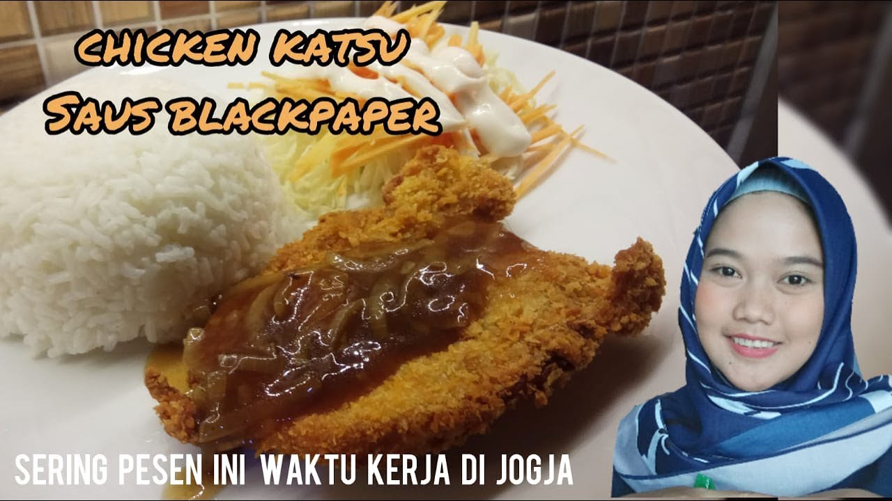 CARA MEMBUAT CHICKEN KATSU DENGAN SAUS BLACKPAPER 