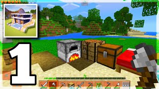 Craft World - Master Building Block Game 3D - Survival - Gameplay Part 1