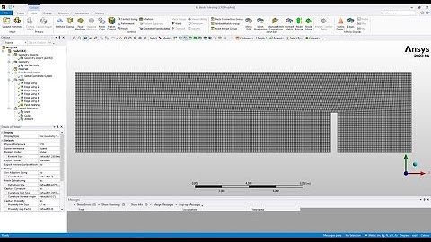 Ansys 2D Rectangular Dam Meshing | Free Surface CFD Simulation | Tutorial 2 of 3