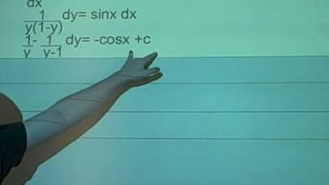 Differential Equations separation of variables