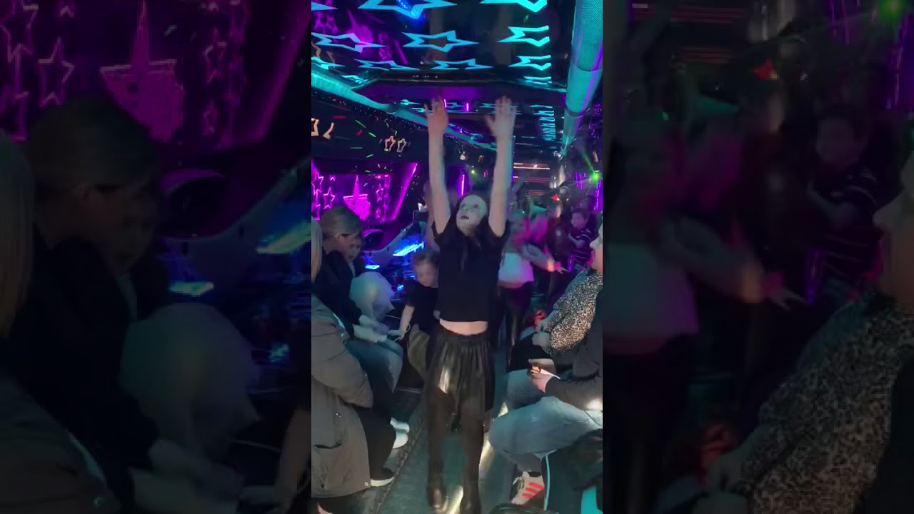 Rockstar party bus Glasgow & Edinburgh - children’s party