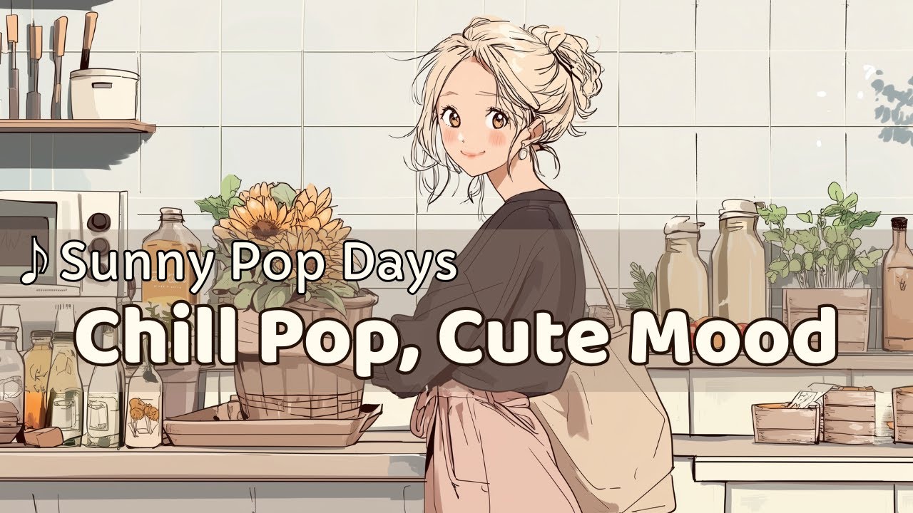 【洋楽Playlist】何気ない毎日が、ちょっと好きになる｜ゆるっとかわいい洋楽チル｜Sunny Pop Days｜作業・おうち時間に♪