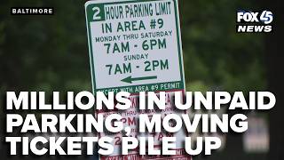 Baltimore faces $64M budget deficit as millions in unpaid parking, moving tickets pile up