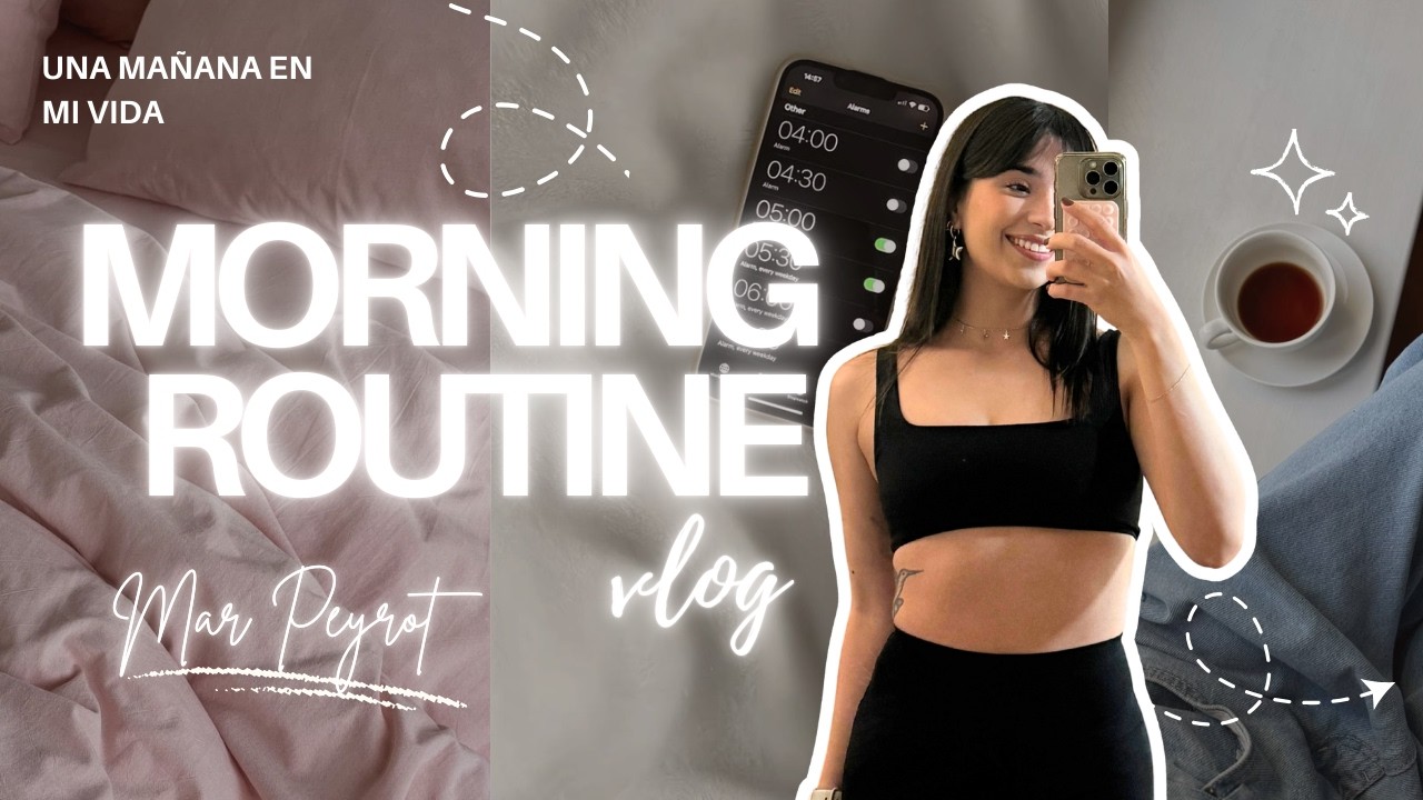 Rutina de mañana 6:30 a.m. | Hábitos mañaneros | Una mañana productiva en mi vida.