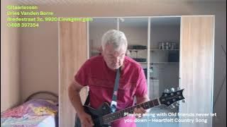 Playing along with Old friends never let you down - Heartfelt Country Song