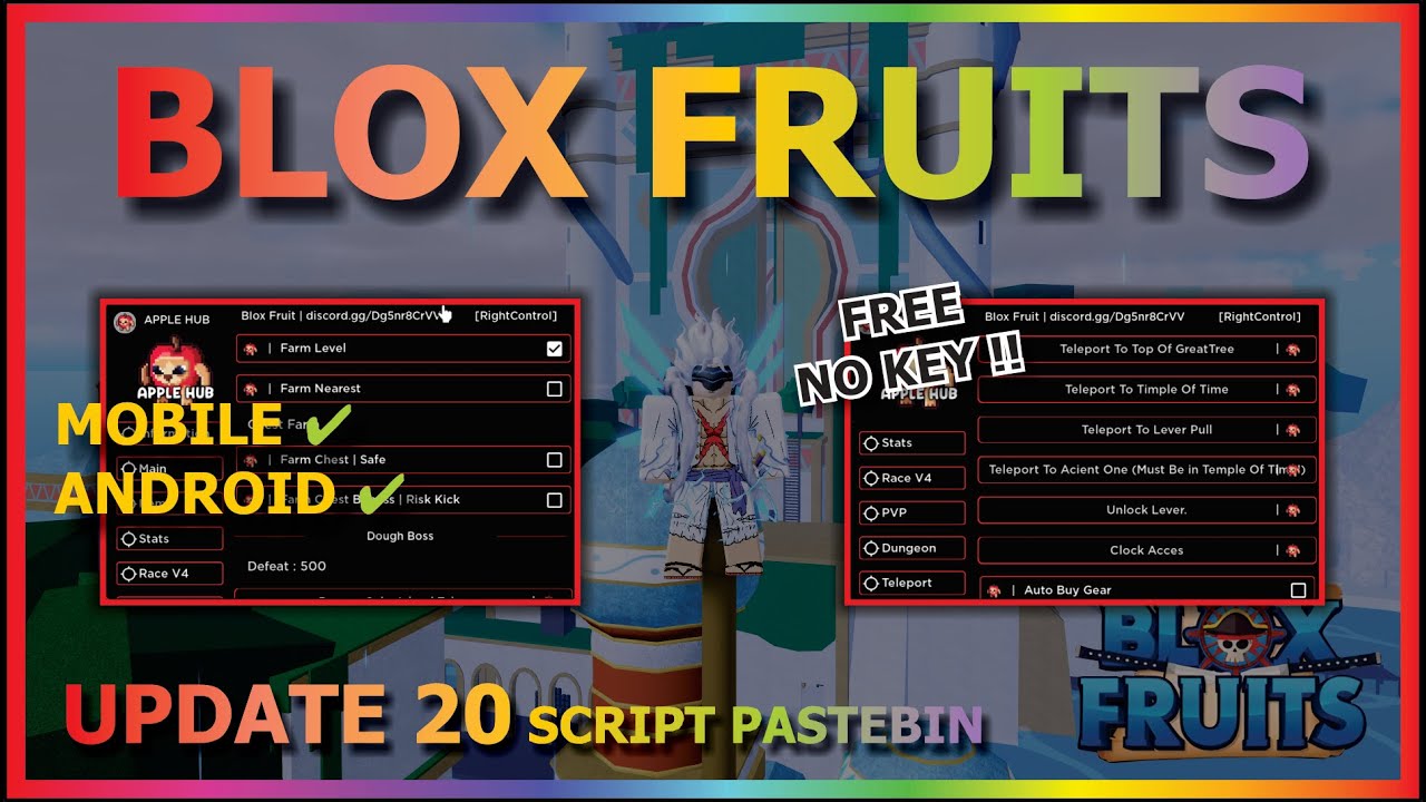 Blox Fruits Accounts Race V4 Apk Download for Android- Latest