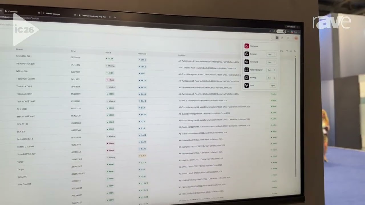 InfoComm 2026: Biamp Features Biamp Workplace Software Updates