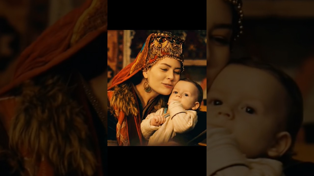 Malhun and Bala's children are Orhan and Alaeuddin💥Beutiful Moment #trending #shortsfeed #video