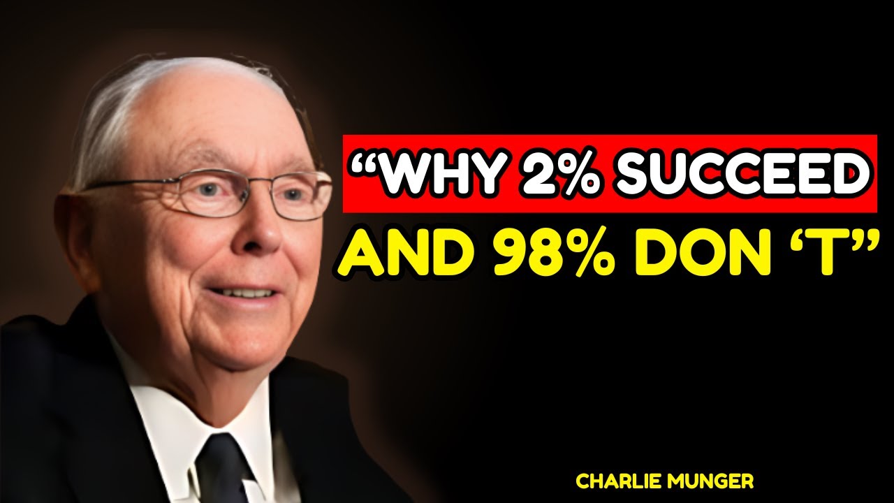 🧠 The Brutal Truth: Why Only 2% Win While 98% Stay Stuck ///// Charlie Munger