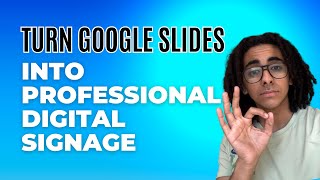 Turn Google Slides into Professional Digital Signage screenshot 3
