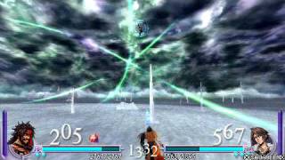 Dissidia: Final Fantasy Level 25 Jecht Vs. Level 33 Squall