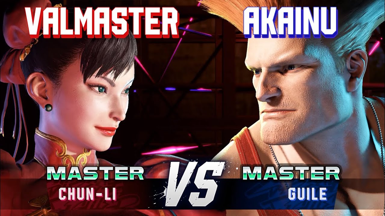 SF6 ▰ VALMASTER (Chun-Li) vs AKAINU (Guile) ▰ High Level Gameplay