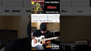 Iron Maiden Killers Guitar Solo #shorts #ironmaiden #guitarsolo